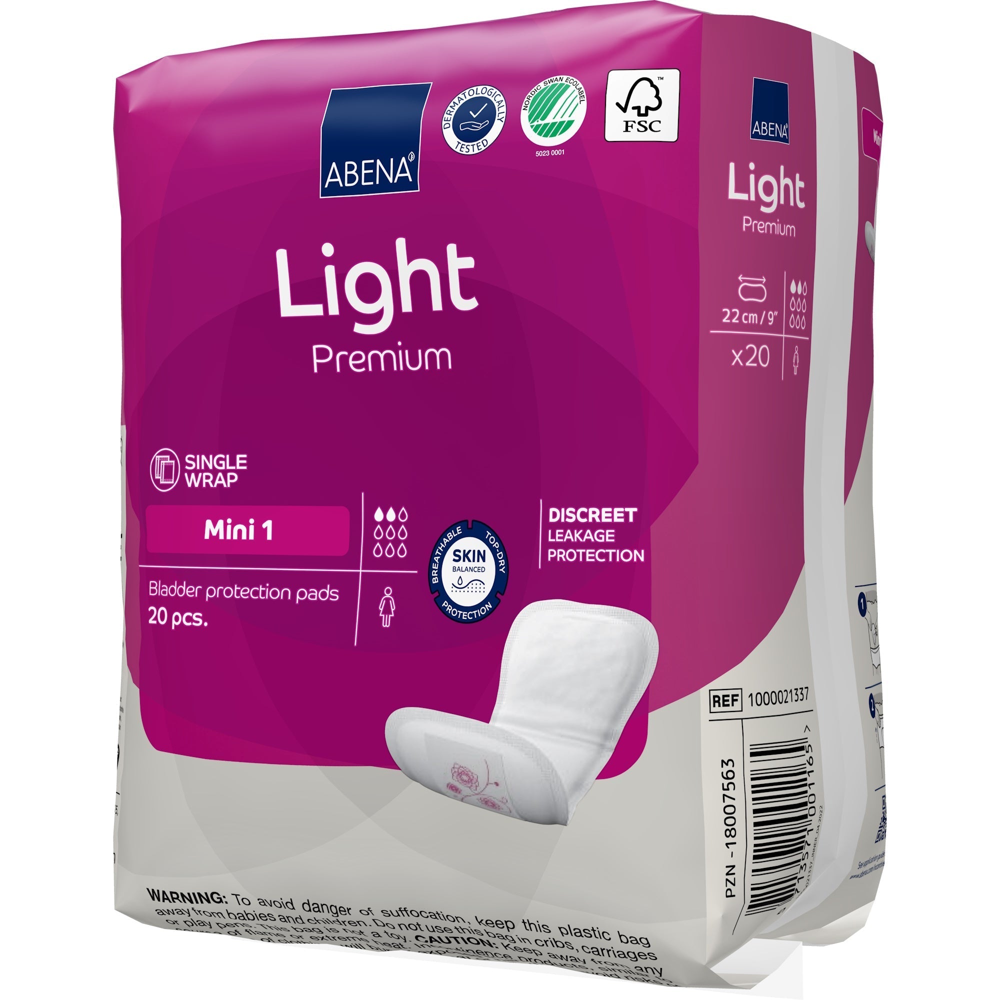 Abena Light Mini 1 Bladder Control Pad