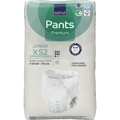 Abena Pants Junior Youth Incontinence Pull Ups, XS2