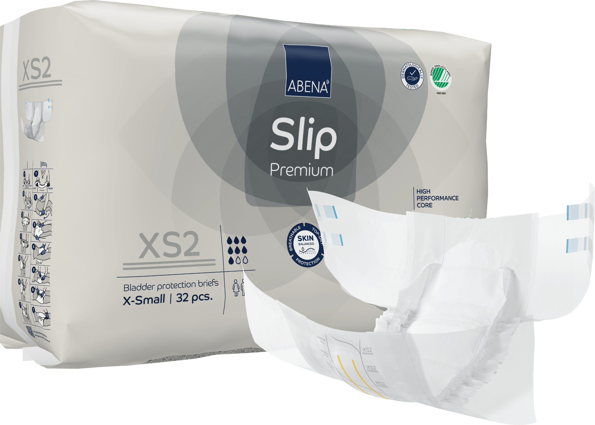 Abena Slip Premium Level 2 Adult Diapers
