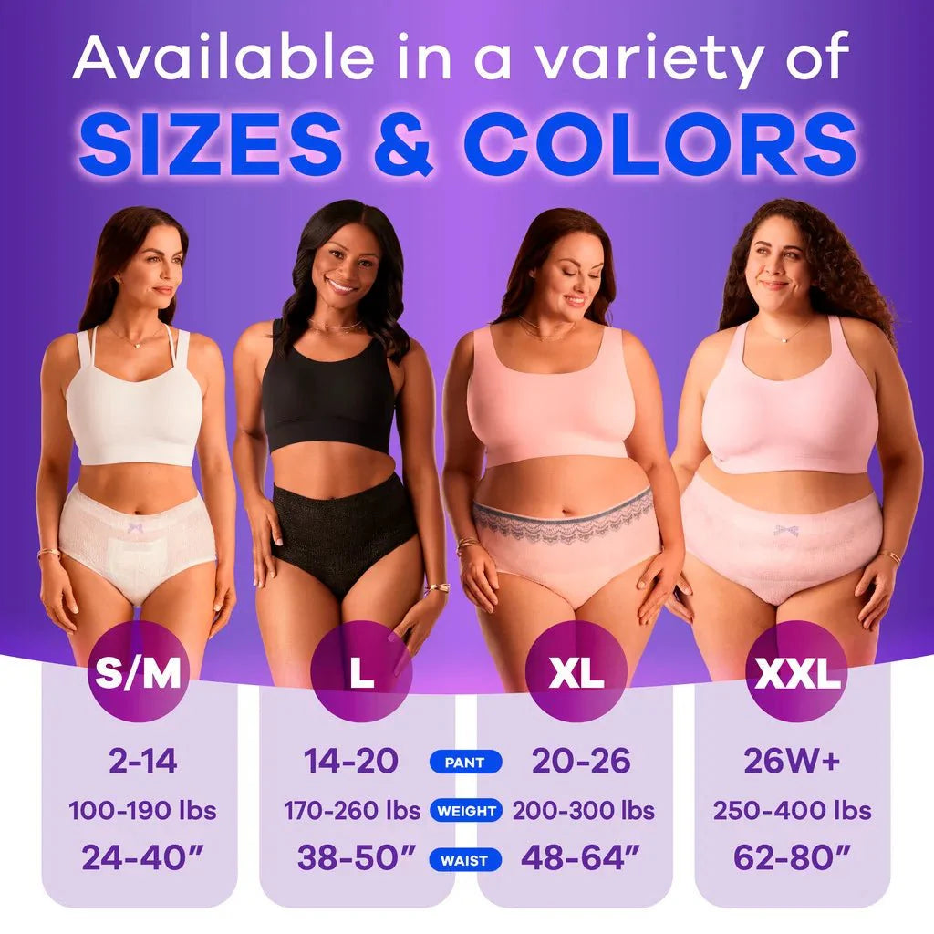 Always Discreet Maximum Protection Underwear for Women