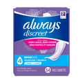 Always Discreet Moderate Long Pads, 4 Drops