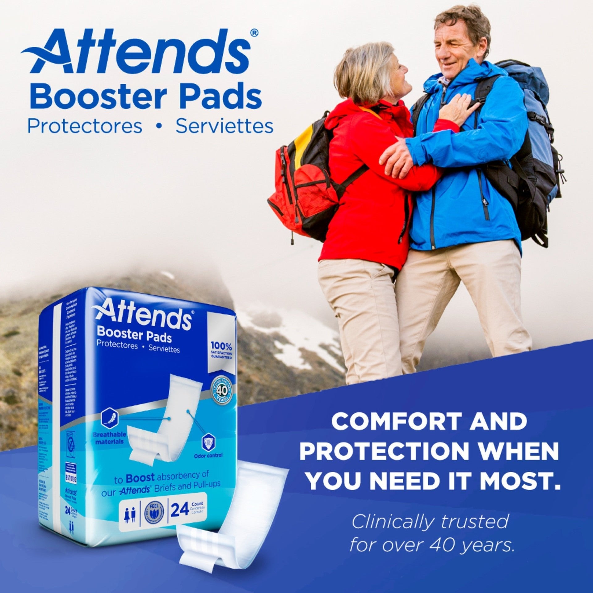Attends Booster Pads