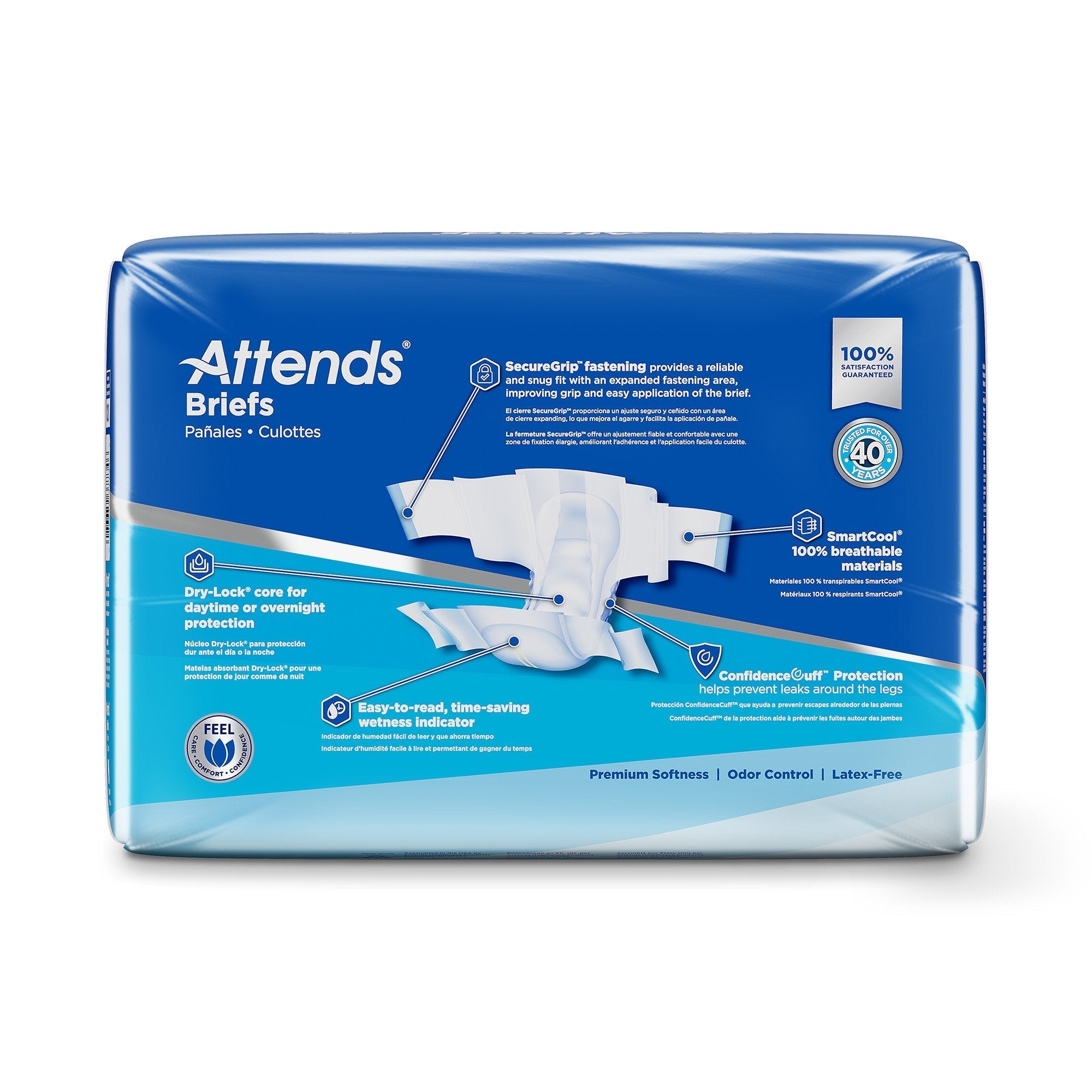 Attends Briefs, Ultimate Absorbency
