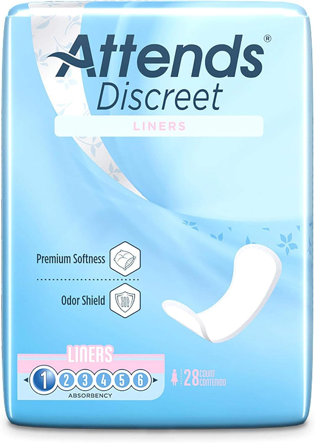 Attends Discreet Liners