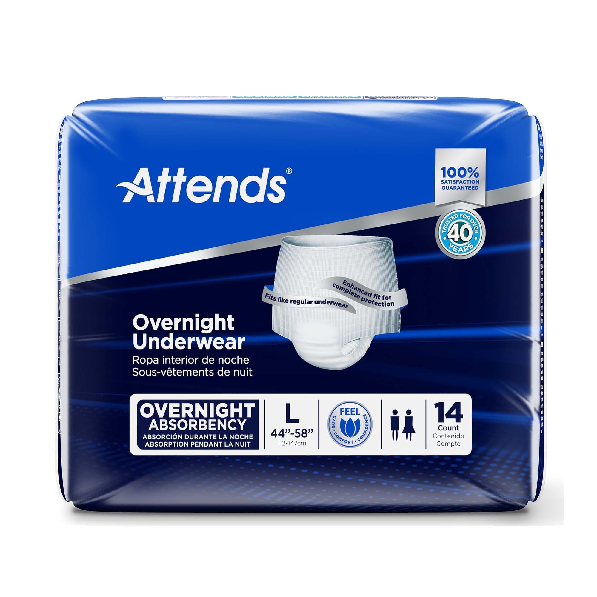 Attends Overnight Underwear