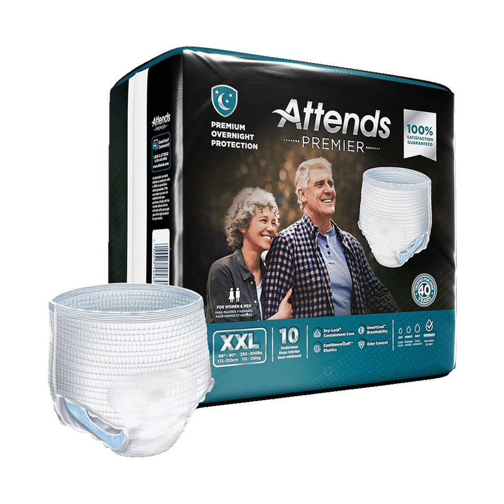 Attends Premier Pull-Up Absorbent Underwear