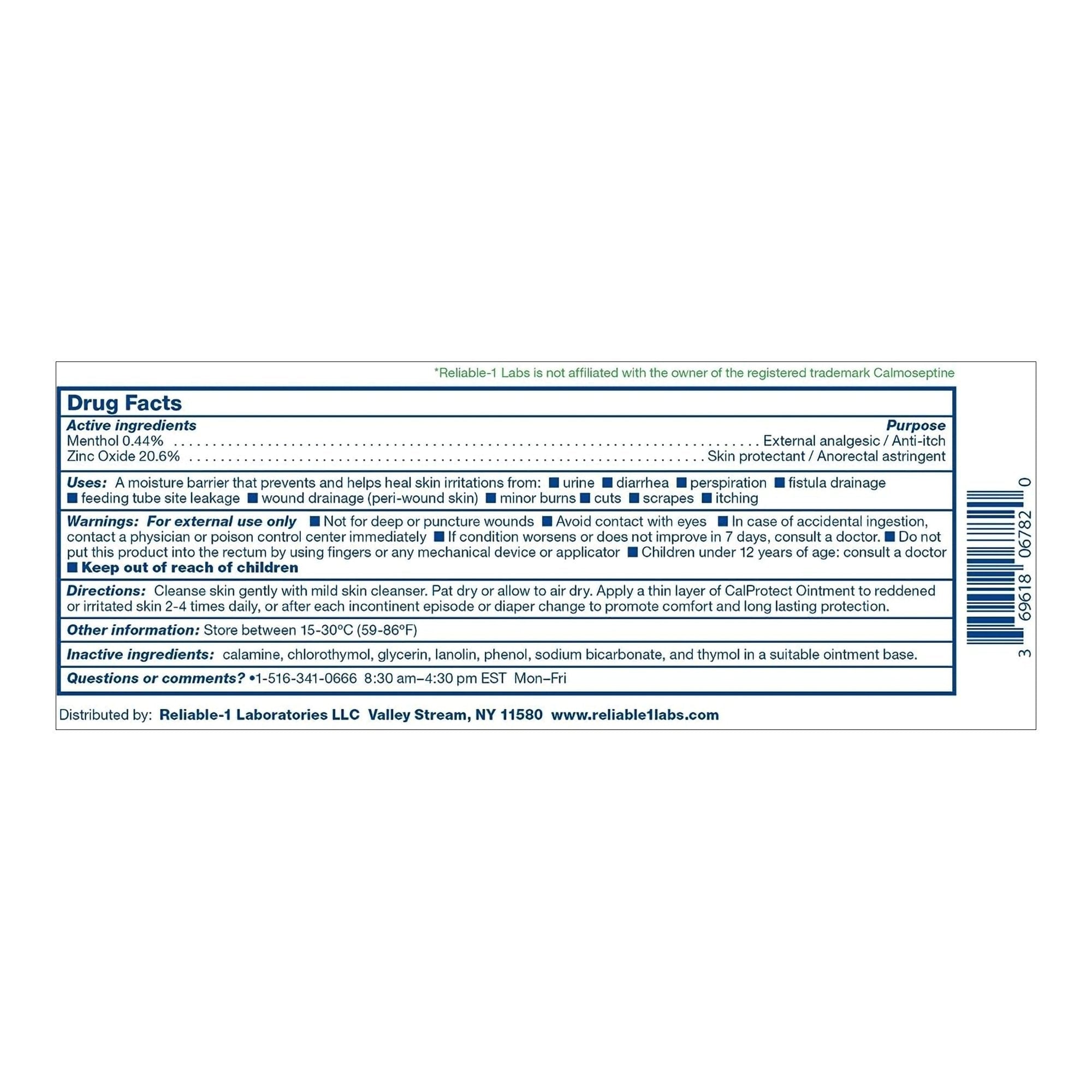 CalProtect Skin Protectant Ointment