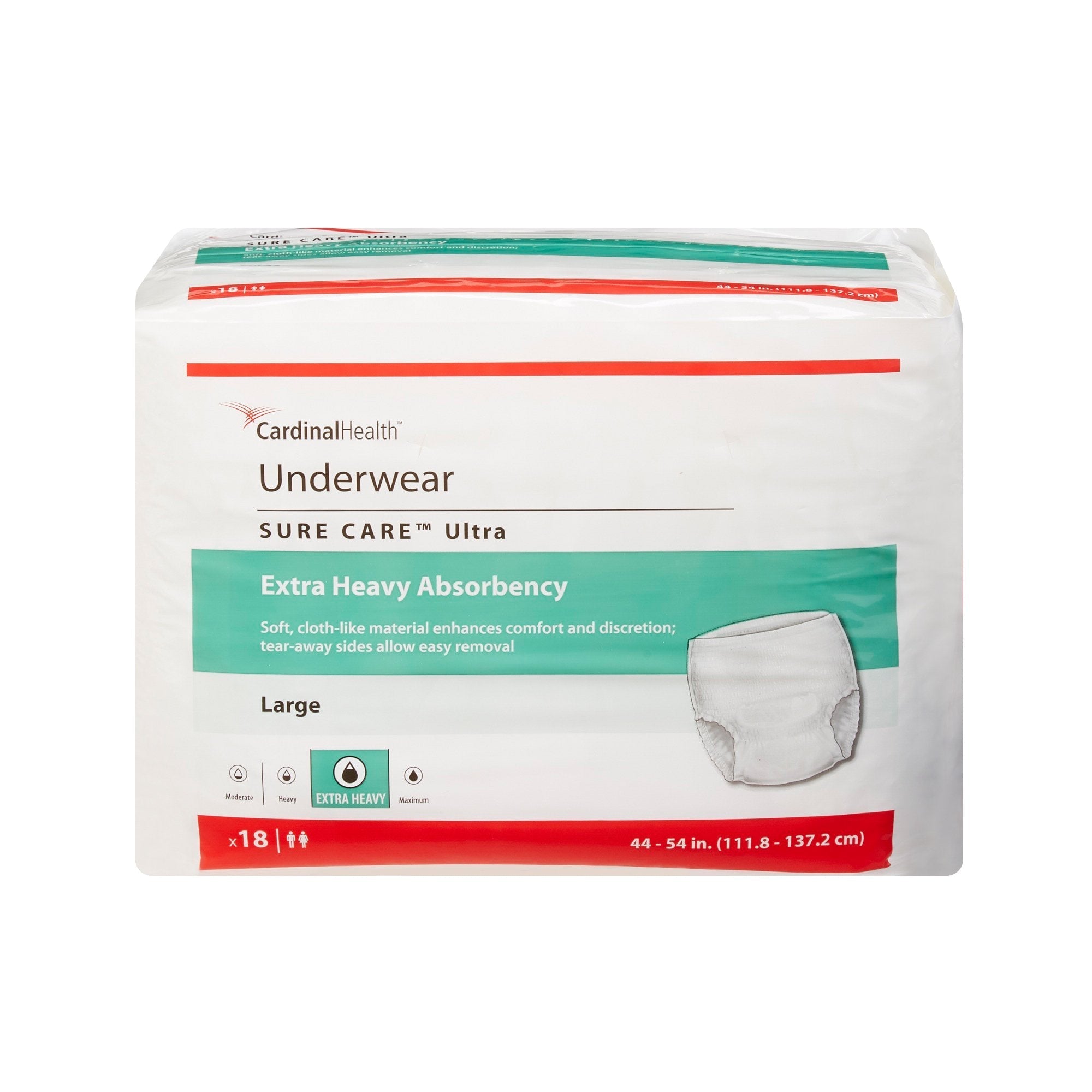 Cardinal Health Sure Care Ultra Underwear, Extra Heavy Absorbency