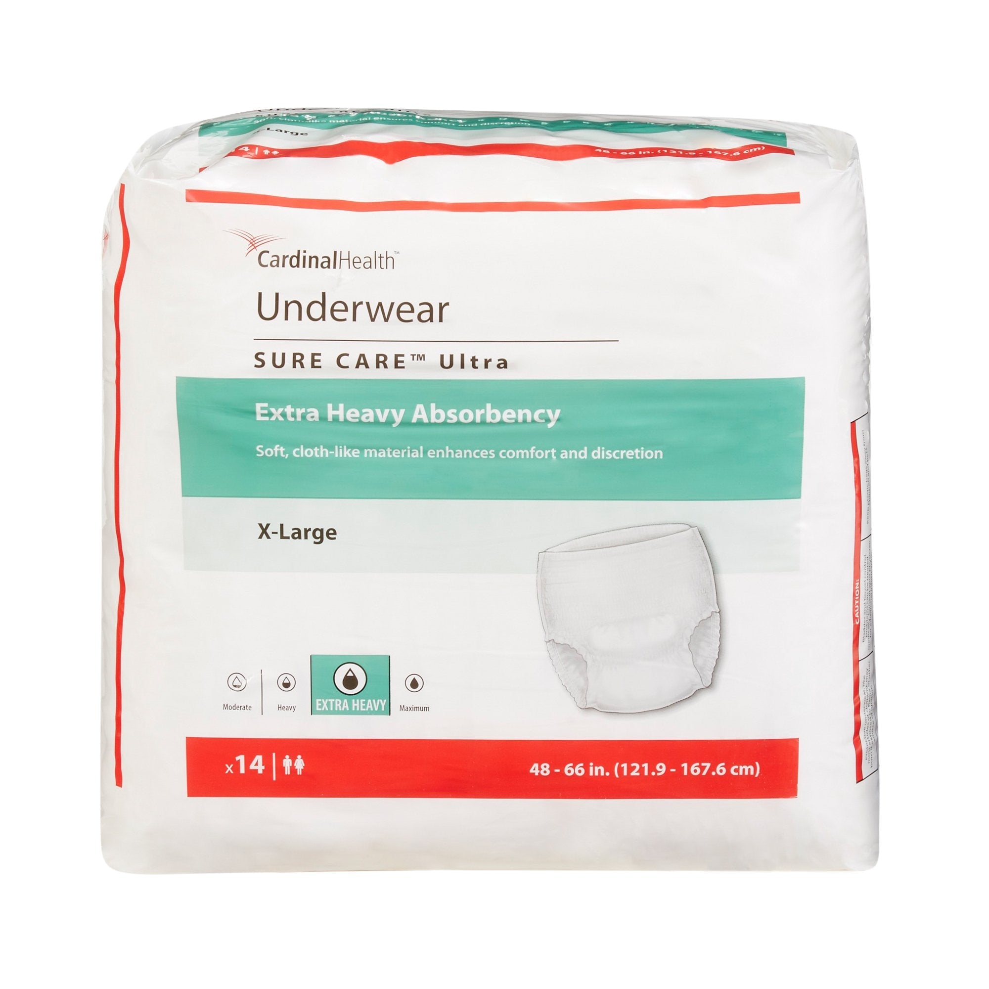 Cardinal Health Sure Care Ultra Underwear, Extra Heavy Absorbency