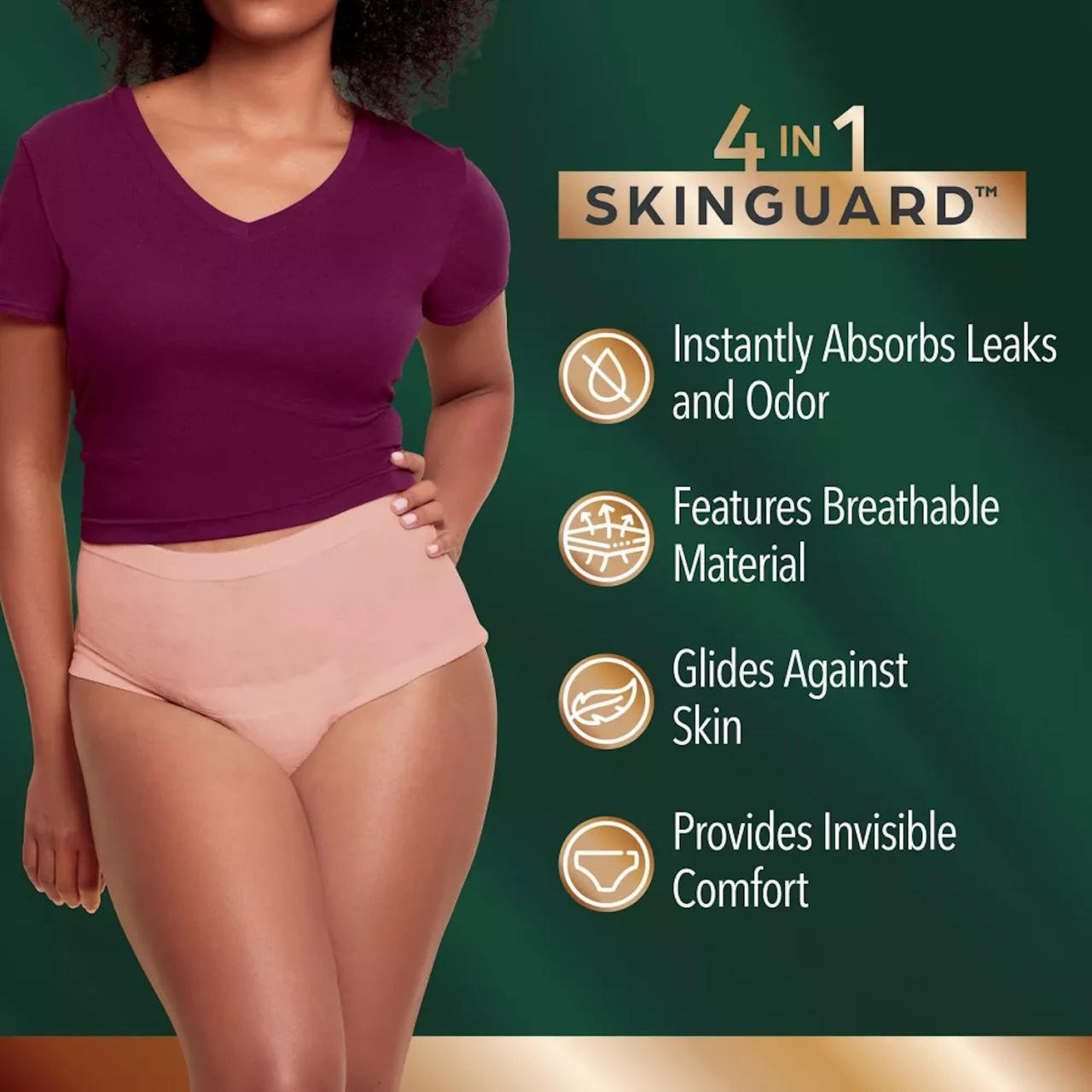 Depend Silhouette Incontinence Underwear for Women