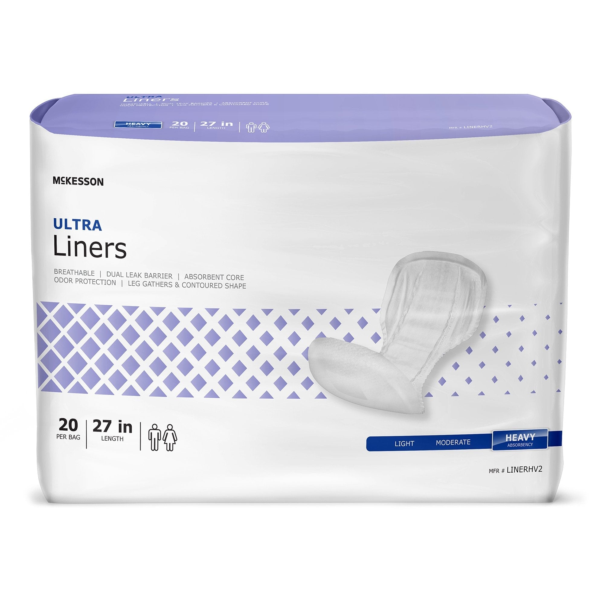 McKesson Incontinence Liners, Ultra