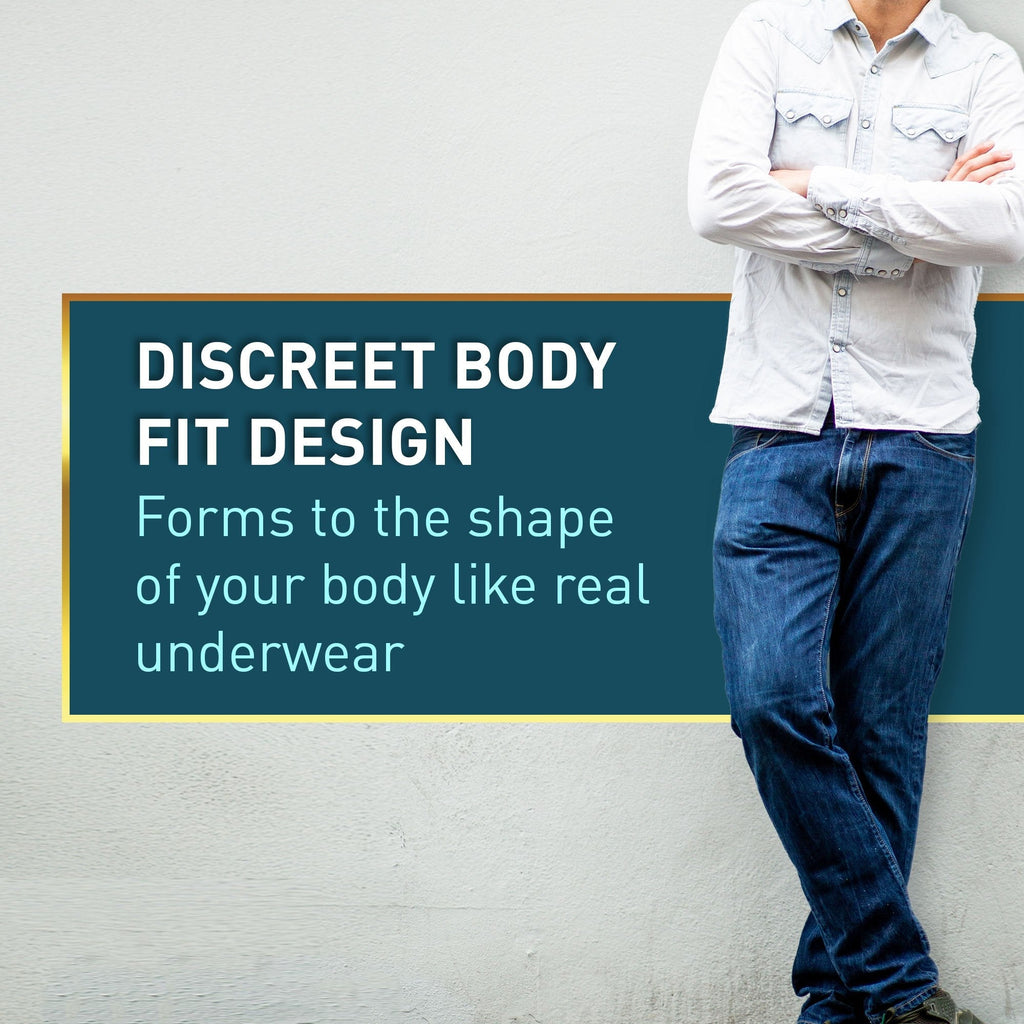 McKesson Men's Premium Discreet Pull On Absorbent Underwear, Heavy
