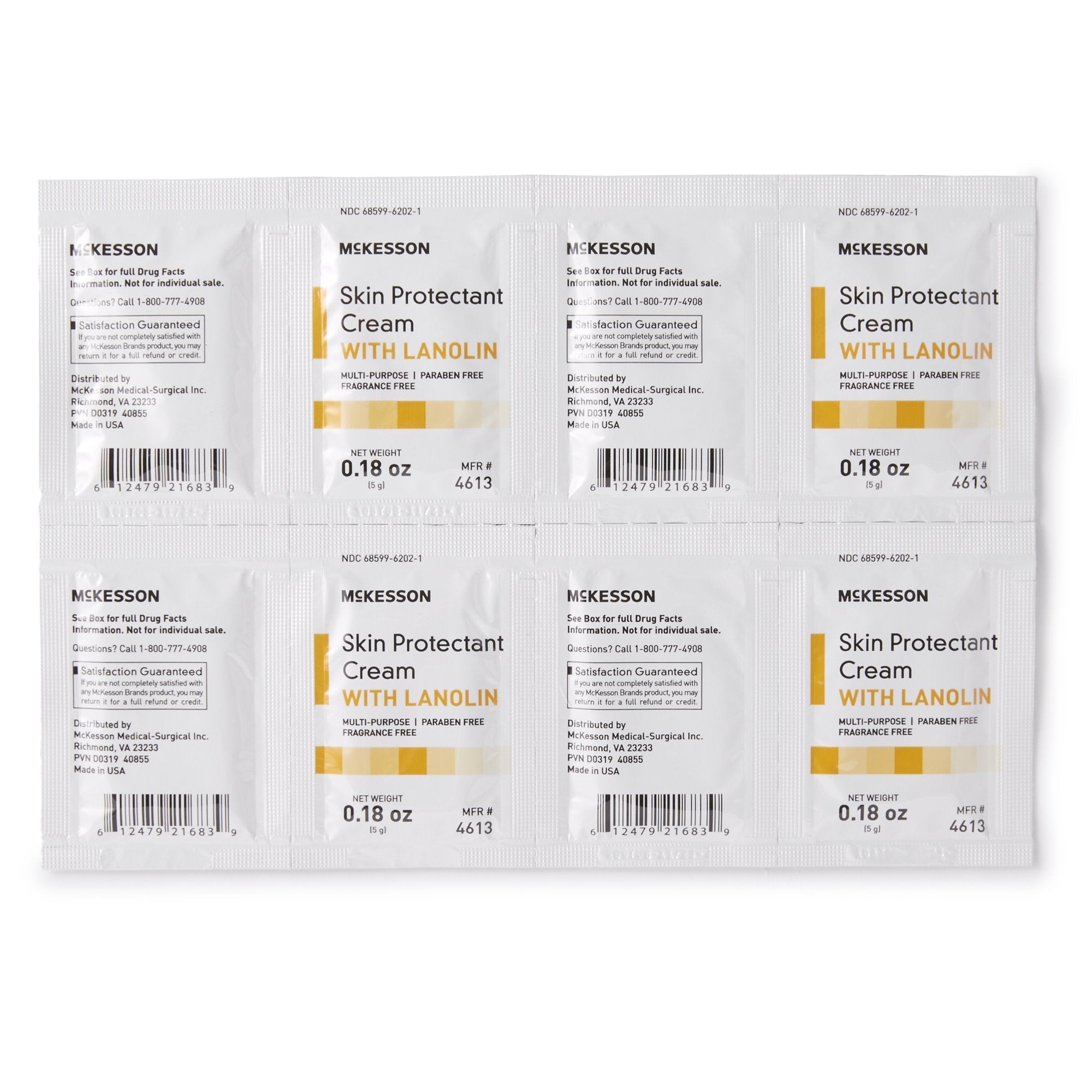 McKesson Skin Protectant Cream with Lanolin, Unscented