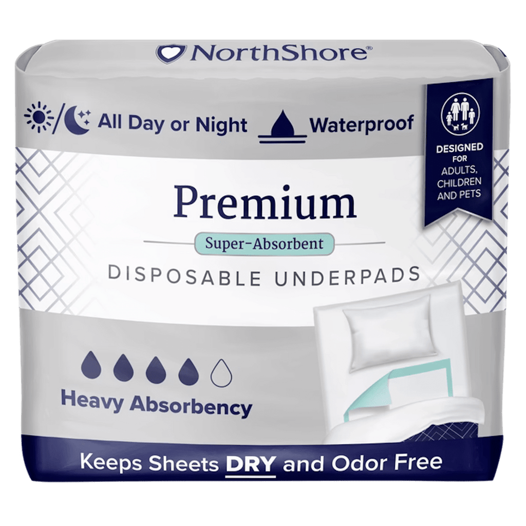 NorthShore Premium Extra-Absorbent Disposable Underpads