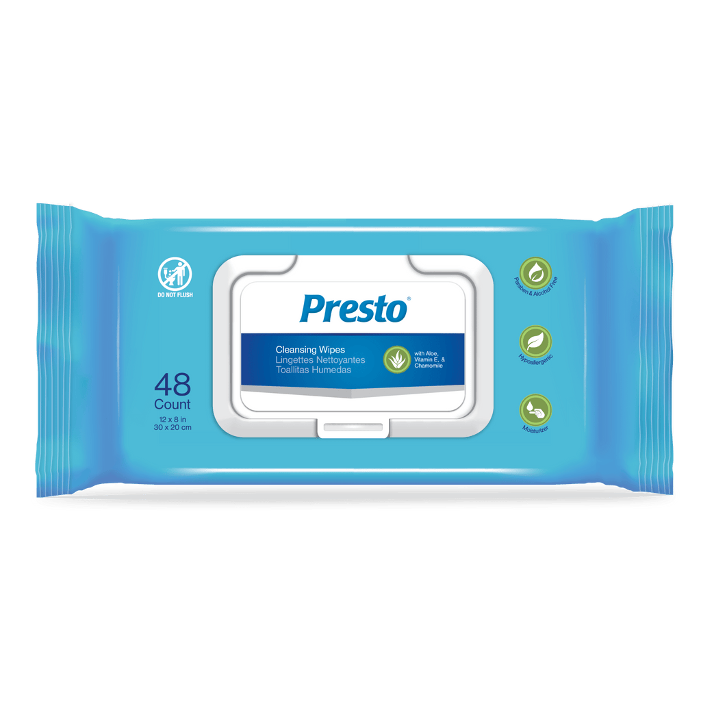 Presto Cleansing Wipes