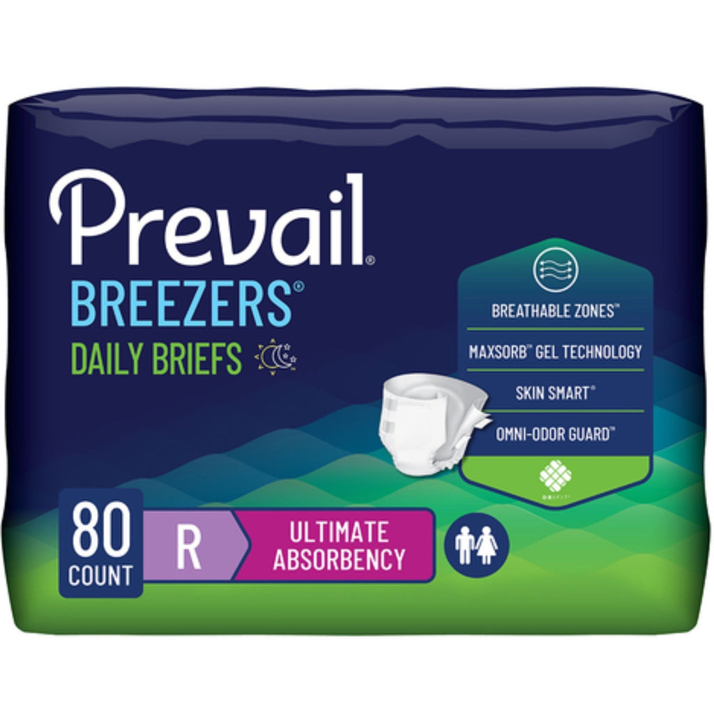 Prevail Breezers Daily Briefs, Ultimate Absorbency