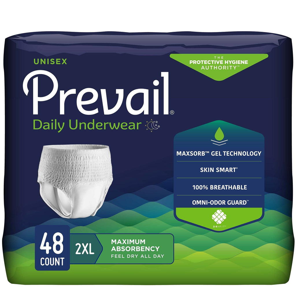 Prevail Daily Underwear, Maximum Absorbency