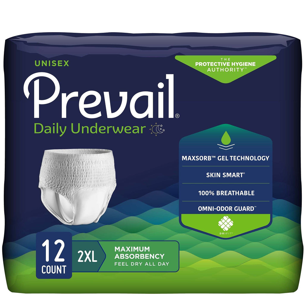 Prevail Daily Underwear, Maximum Absorbency