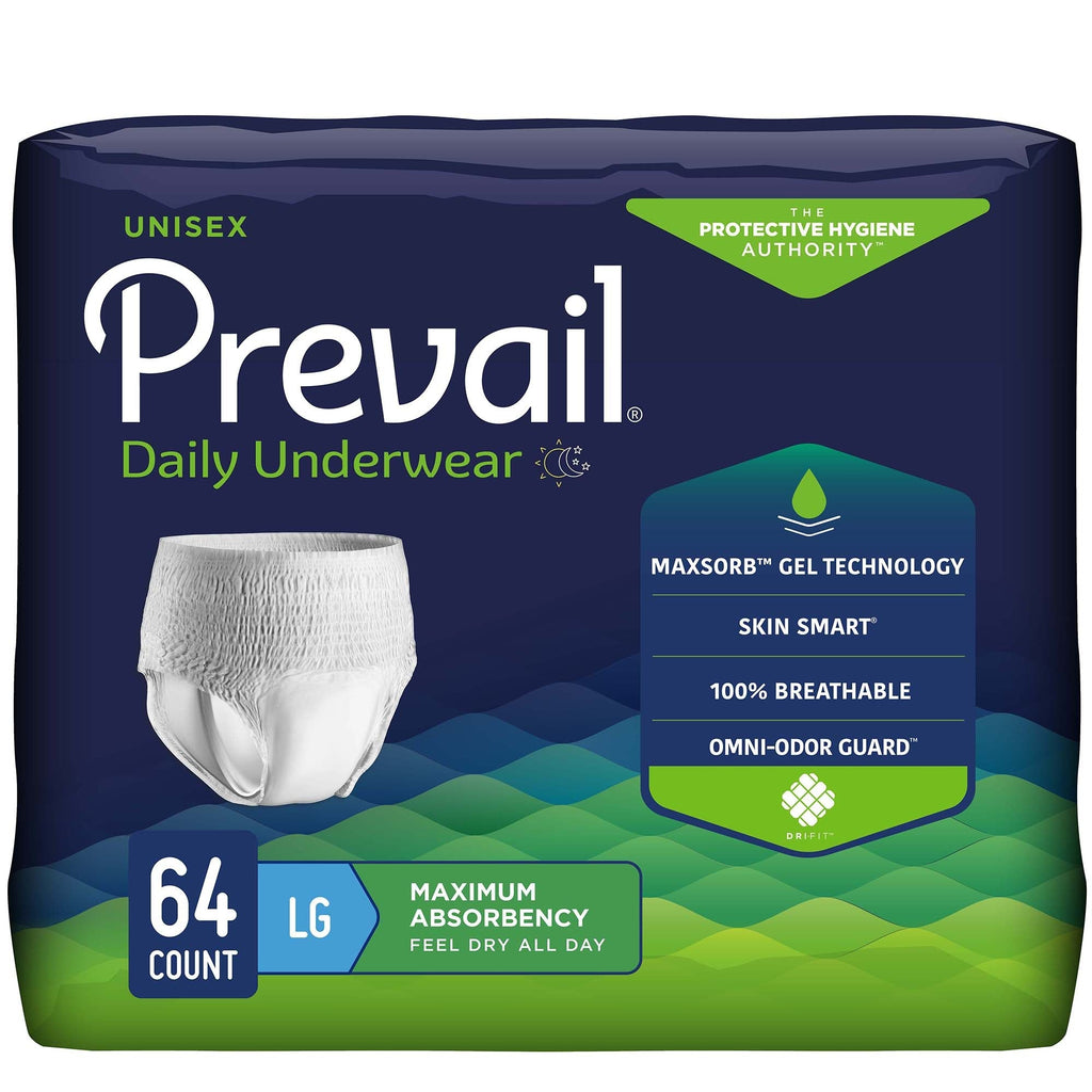 Prevail Daily Underwear, Maximum Absorbency