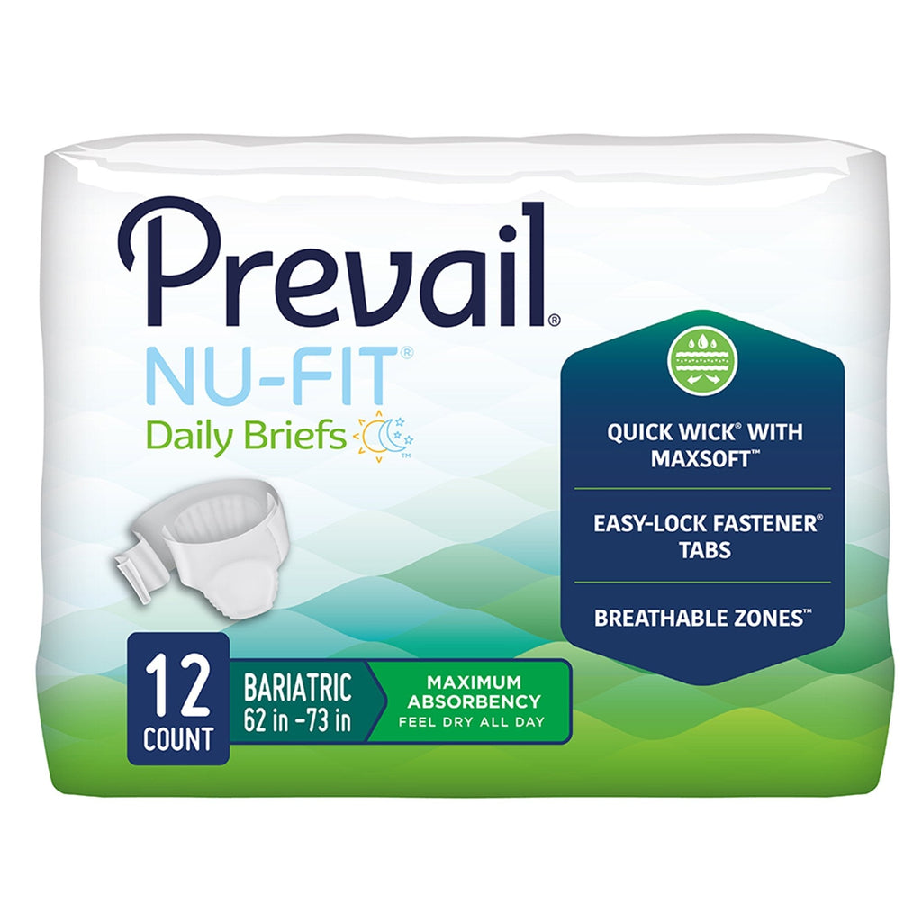 Prevail Nu-Fit Daily Briefs, Maximum Absorbency