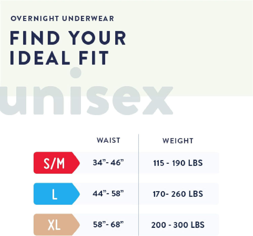 Prevail Overnight Pull On Underwear