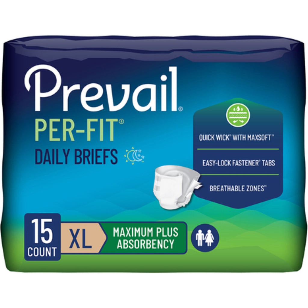 Prevail Per-Fit Daily Brief, Maximum Plus Absorbency