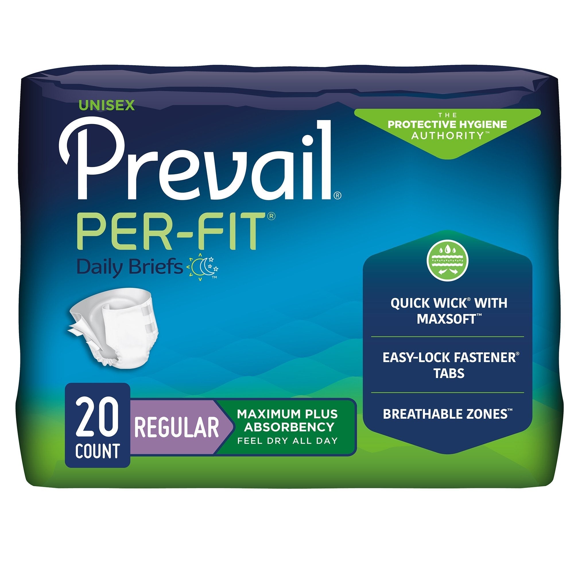 Prevail Per-Fit Daily Brief, Maximum Plus Absorbency
