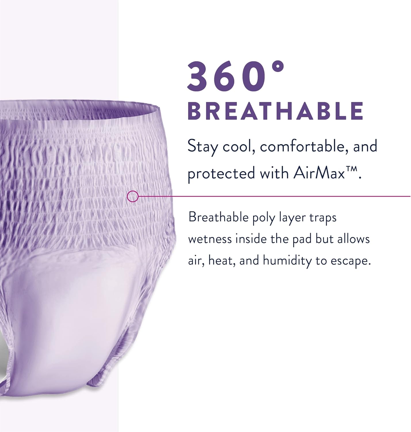 Prevail Per-Fit Women's Pull On Daily Underwear, Extra Absorbency