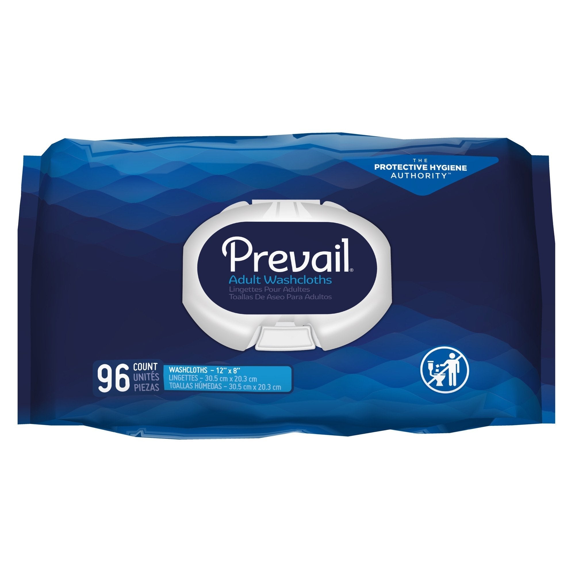 Prevail Soft Pack Washcloths, Scented