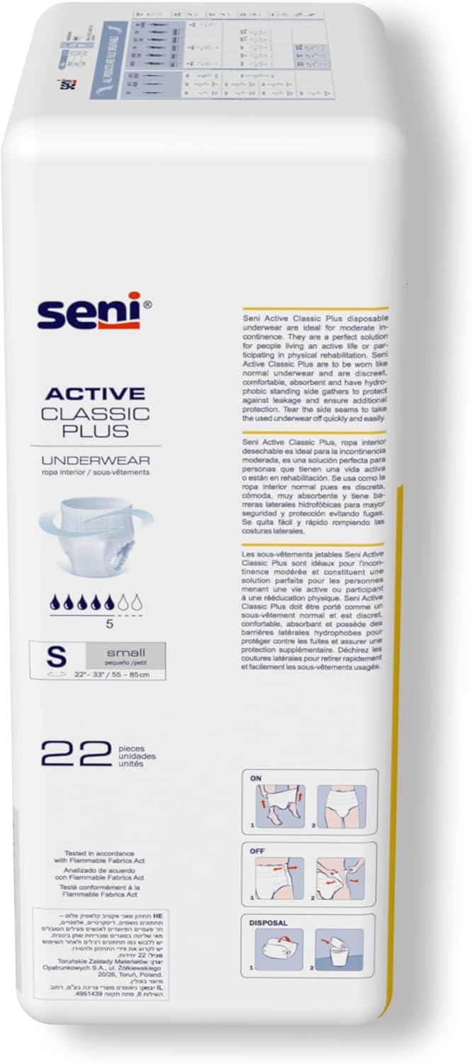Seni Active Classic Plus Absorbent Underwear