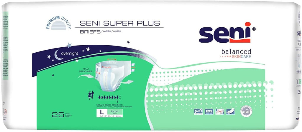 Seni Super Plus Adult Briefs