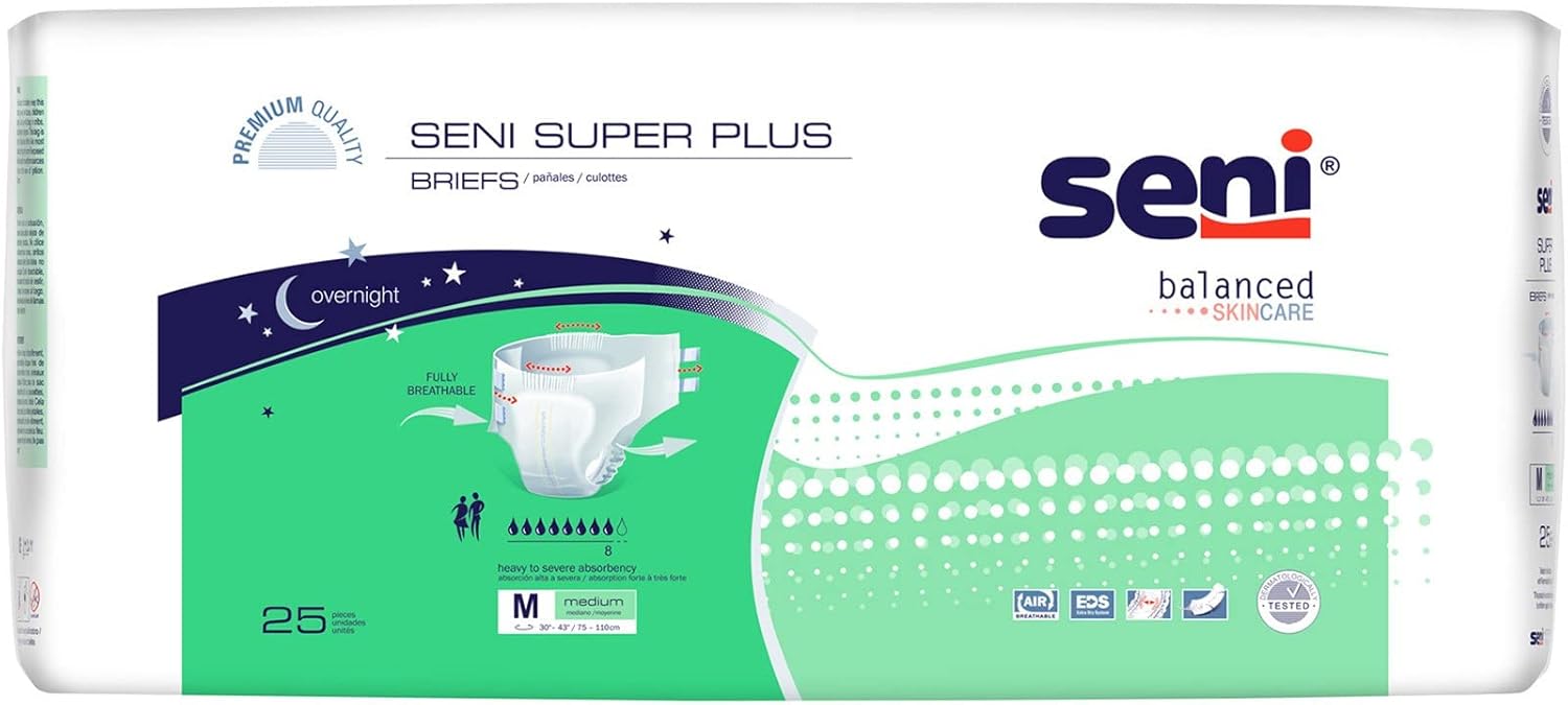 Seni Super Plus Adult Briefs