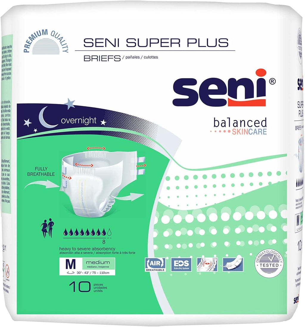 Seni Super Plus Adult Briefs