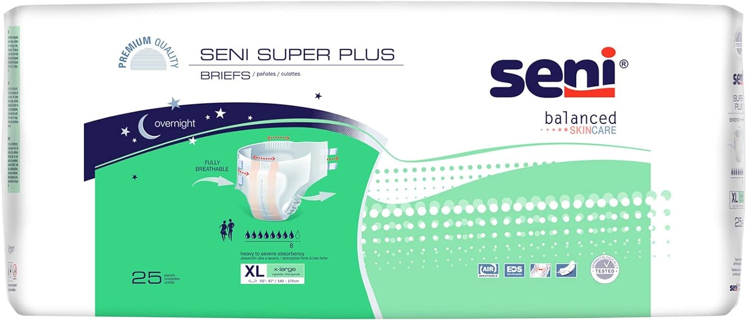 Seni Super Plus Adult Briefs