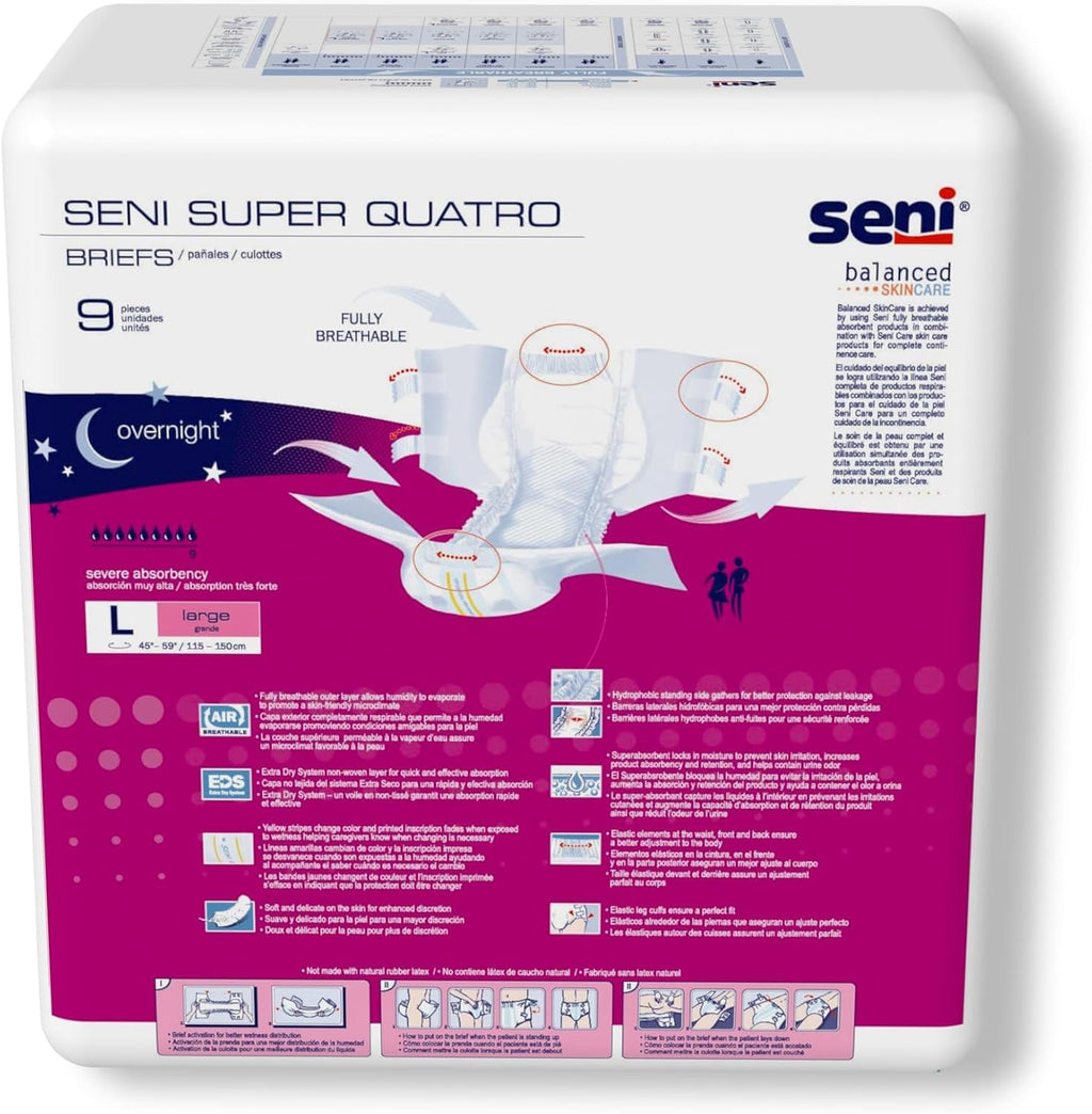 Seni Super Quatro Adult Diapers