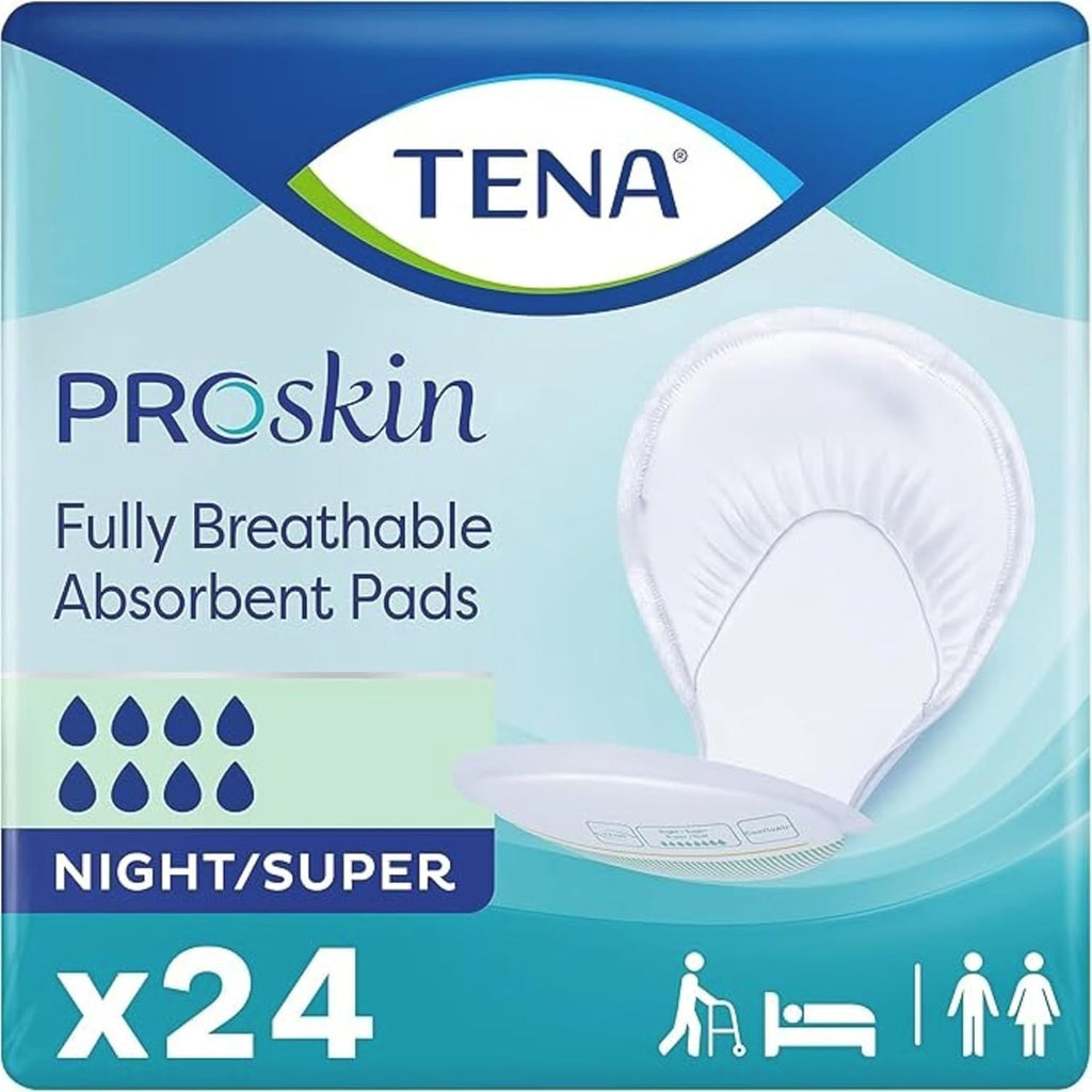 TENA ProSkin Absorbent Pads Night Super