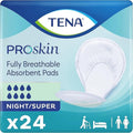 TENA ProSkin Absorbent Pads Night Super