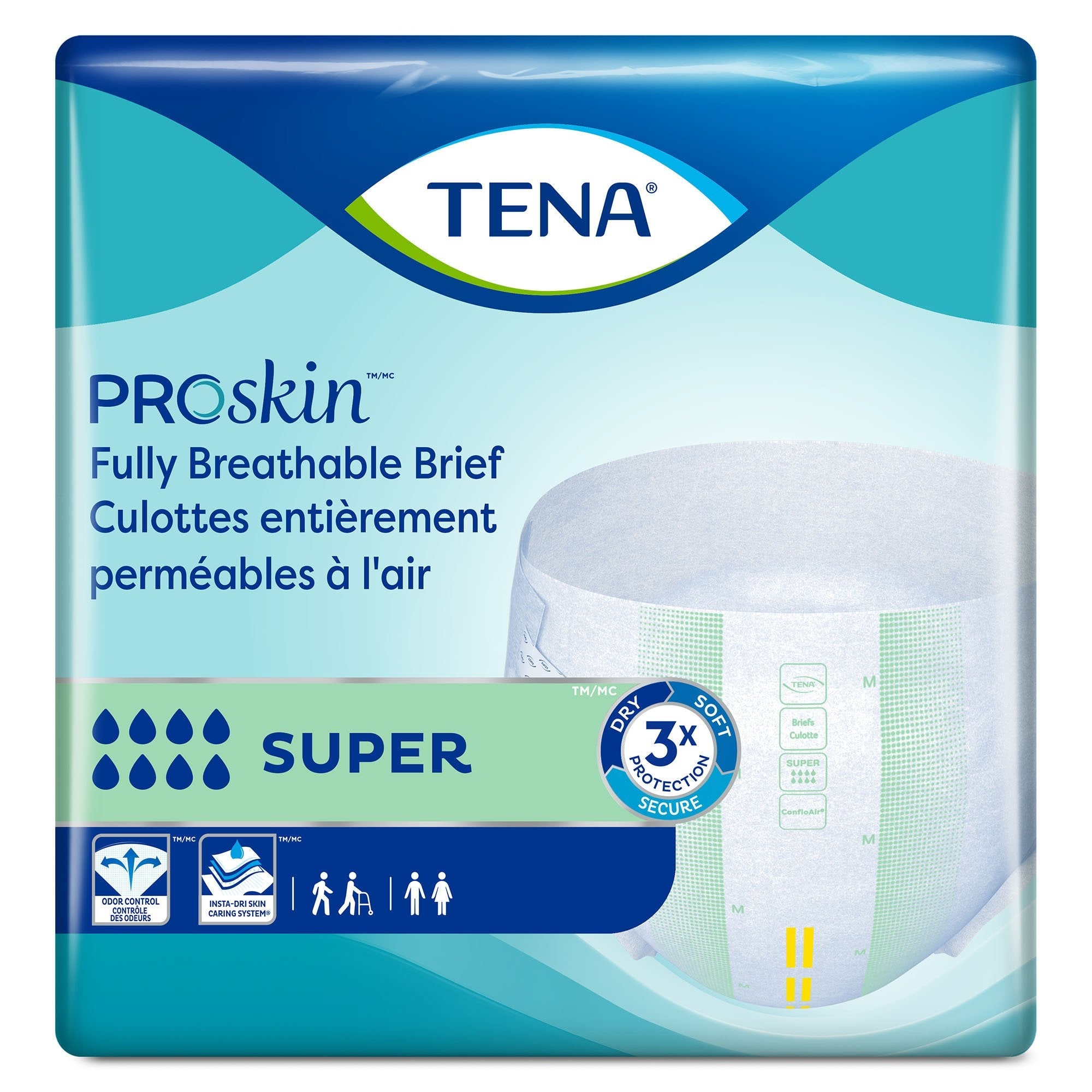 TENA ProSkin Super Adult Briefs