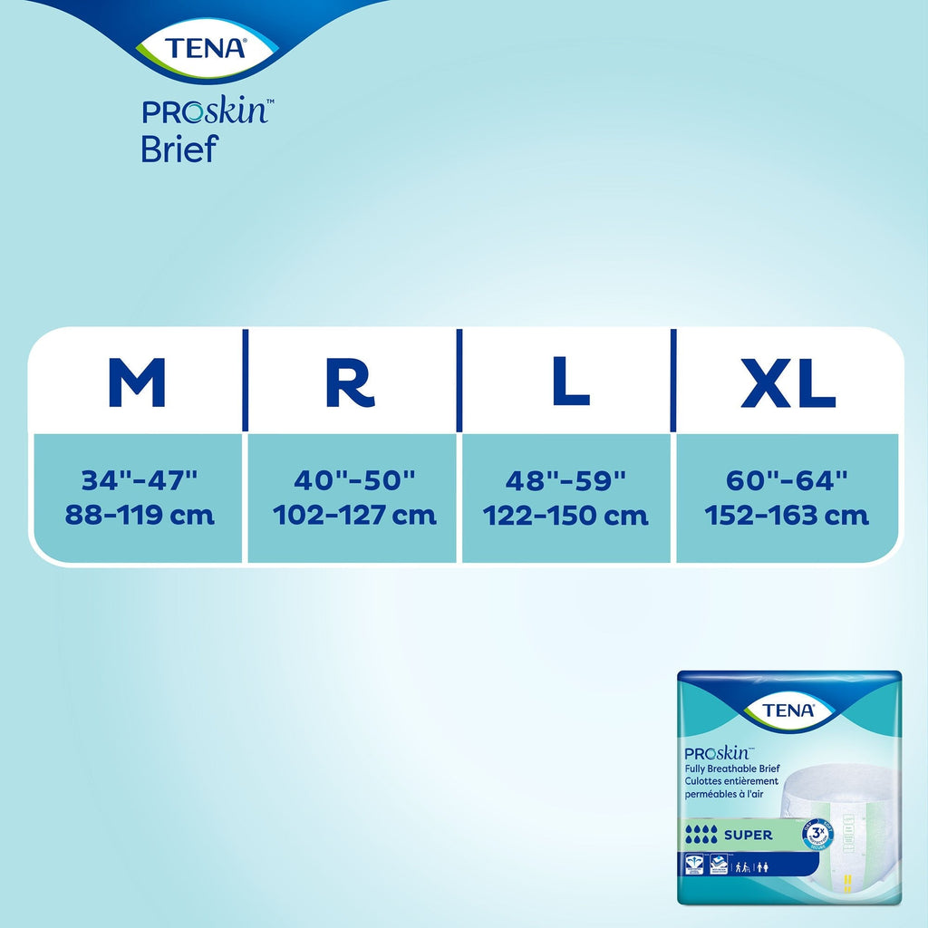 TENA ProSkin Super Adult Briefs