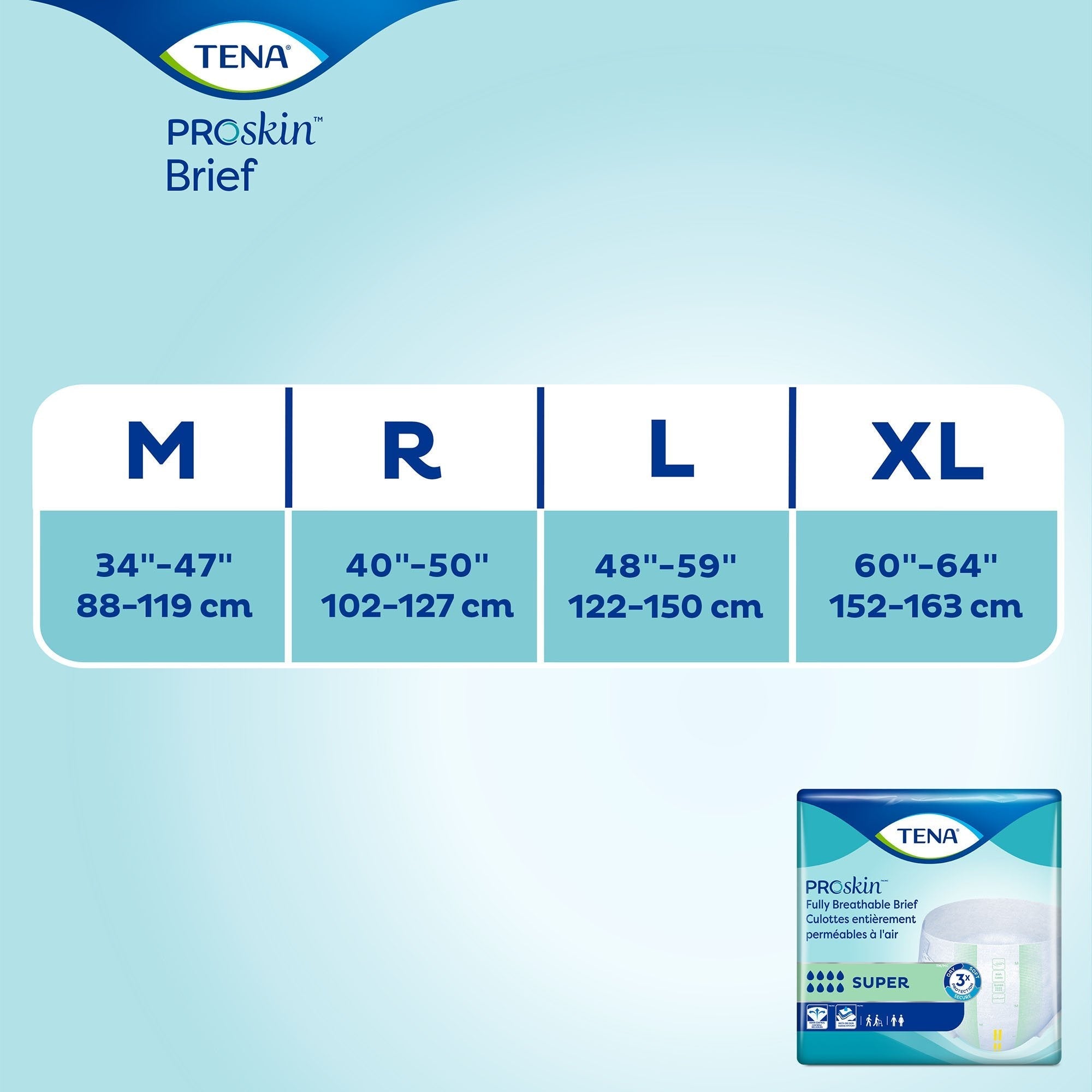 TENA ProSkin Super Adult Briefs