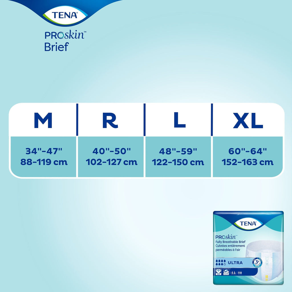 TENA ProSkin Ultra Adult Incontinence Briefs