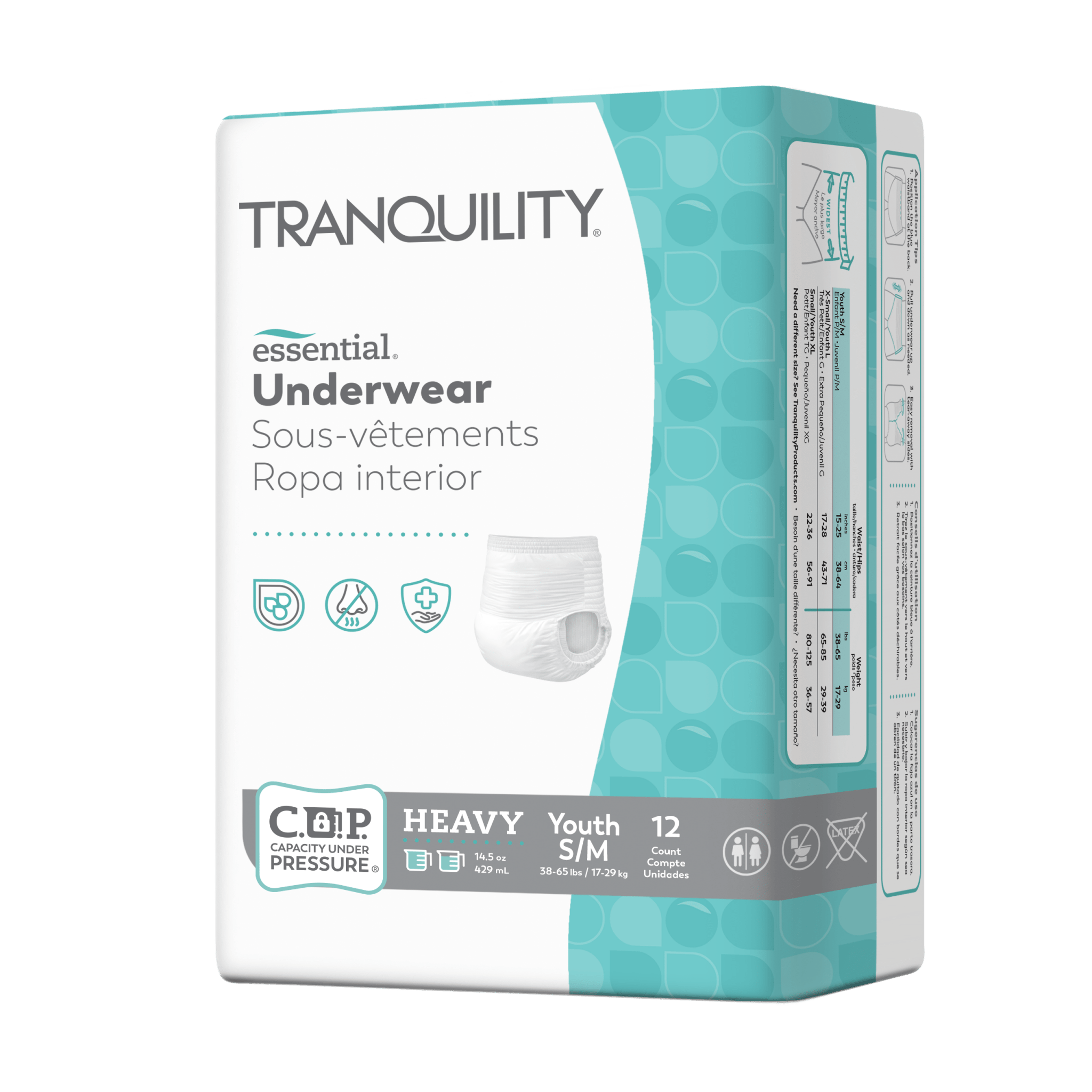 Tranquility Essential Pull On Underwear, Heavy