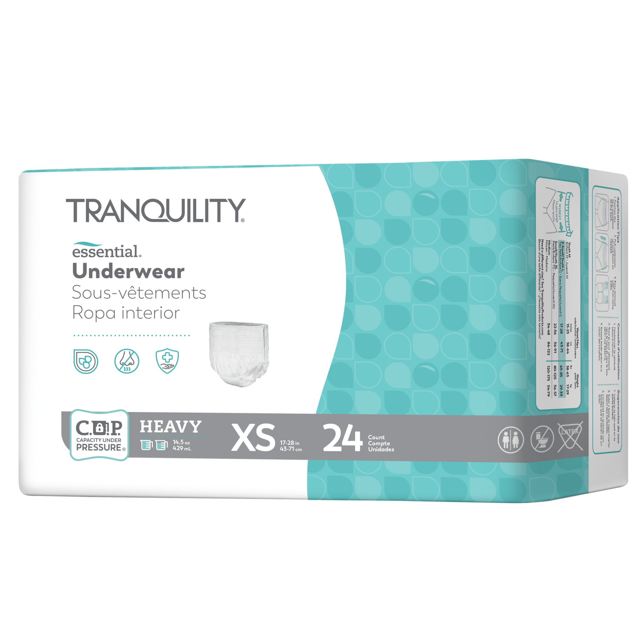 Tranquility Essential Pull On Underwear, Heavy