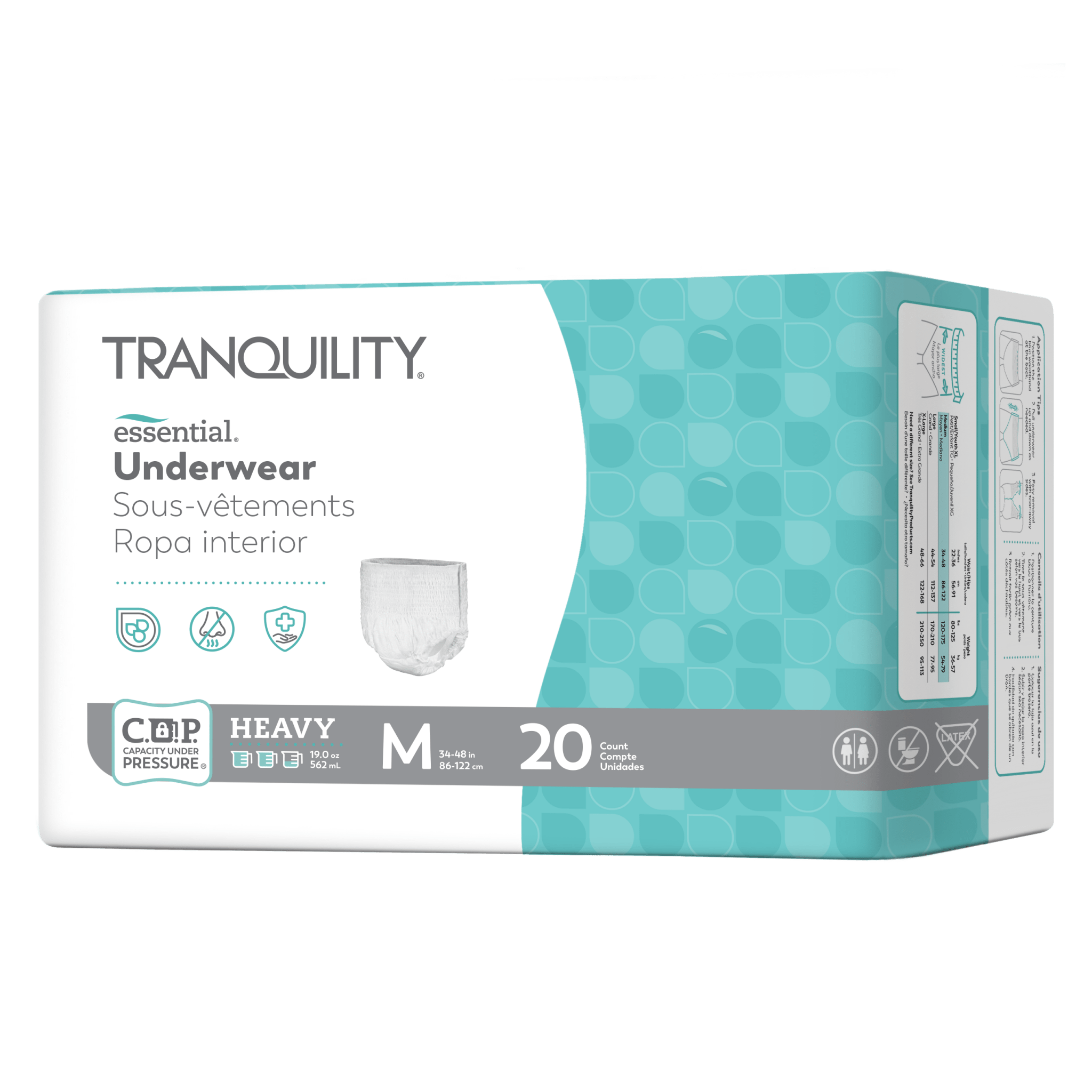 Tranquility Essential Pull On Underwear, Heavy
