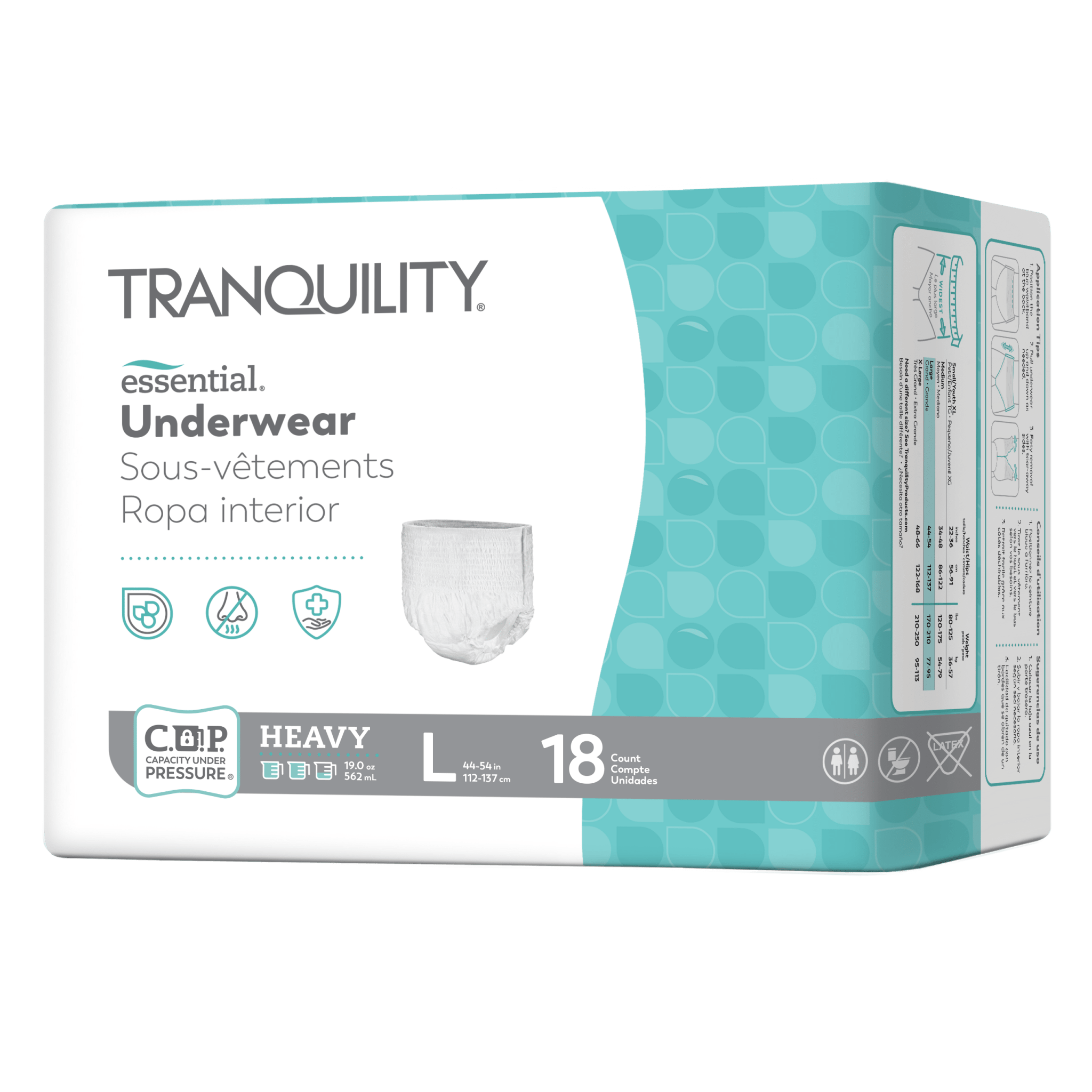 Tranquility Essential Pull On Underwear, Heavy