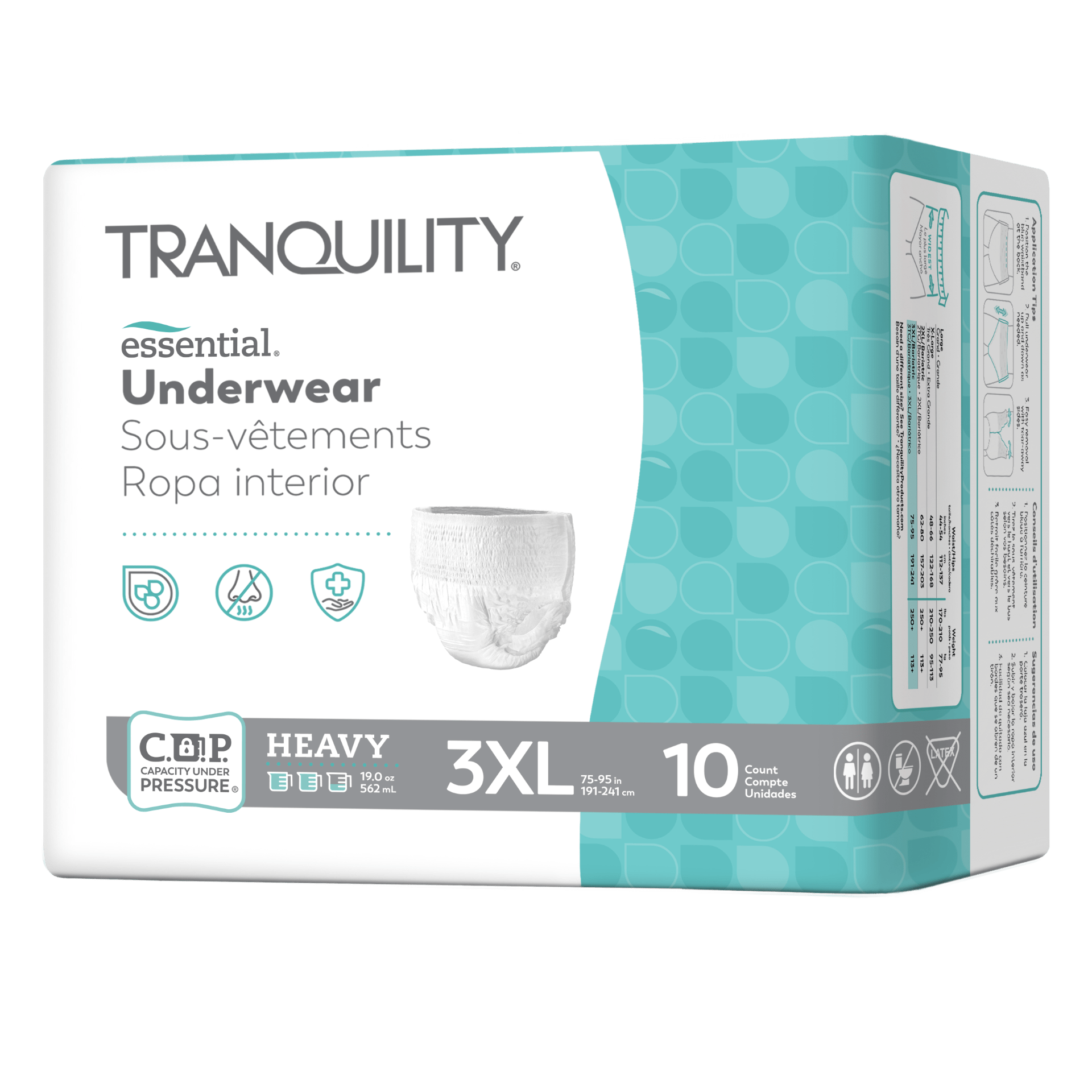 Tranquility Essential Pull On Underwear, Heavy