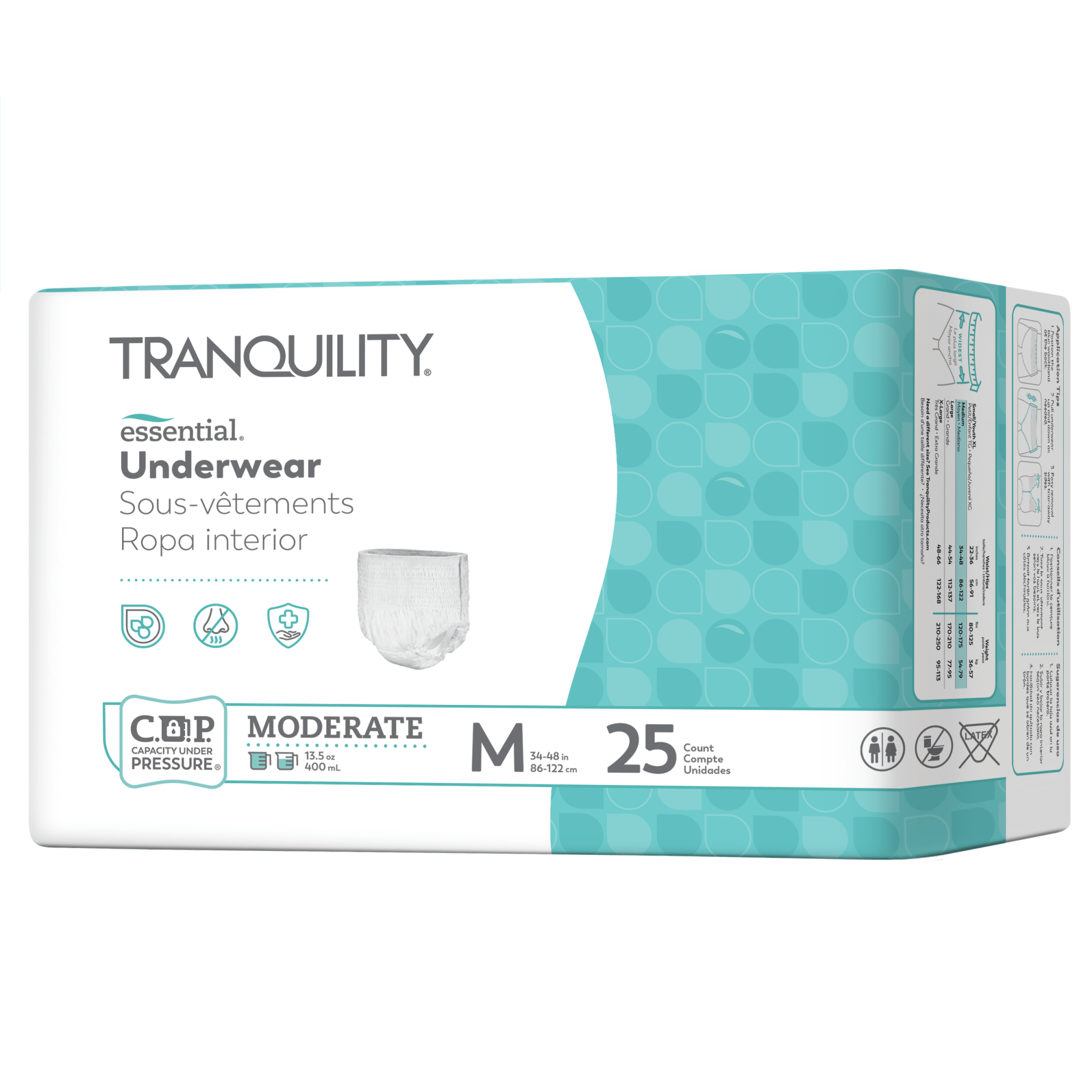 Tranquility Essential Pull On Underwear, Moderate