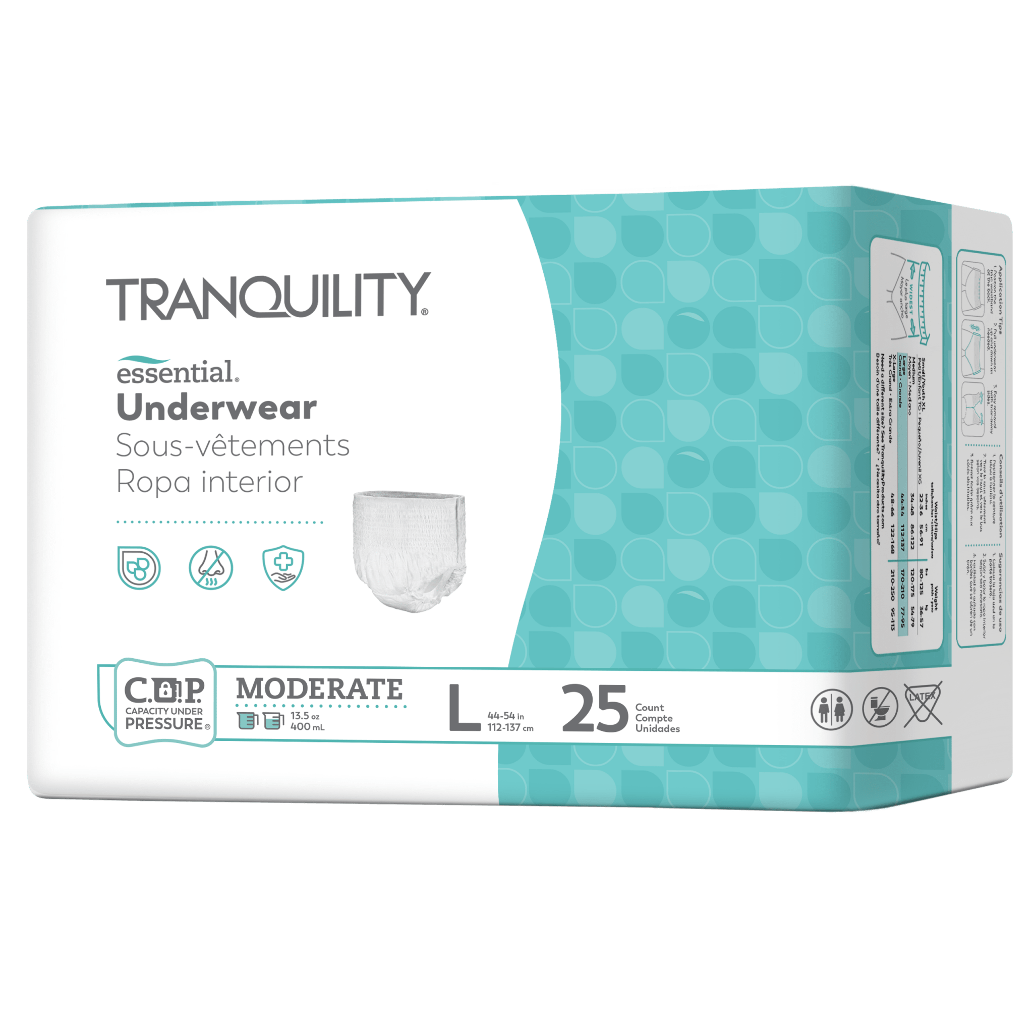 Tranquility Essential Pull On Underwear, Moderate