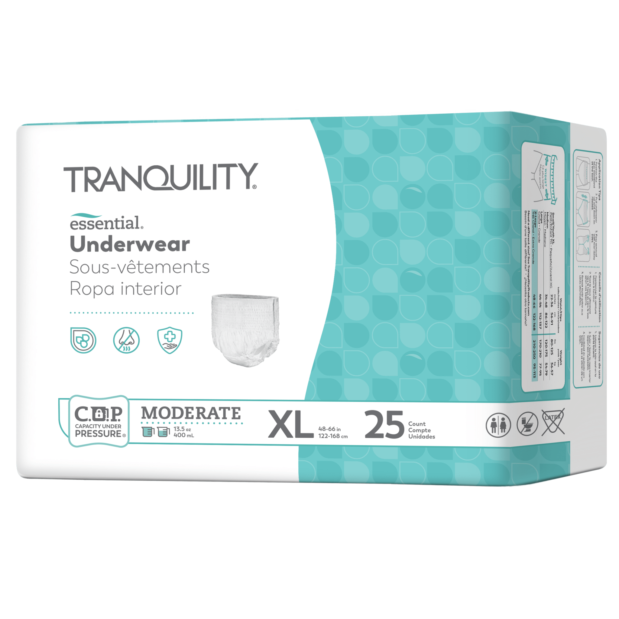 Tranquility Essential Pull On Underwear, Moderate