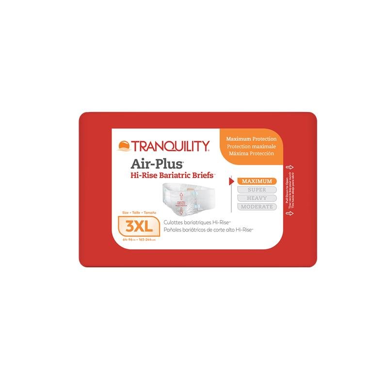 Tranquility HI-Rise 3XL Disposable Bariatric Adult Briefs